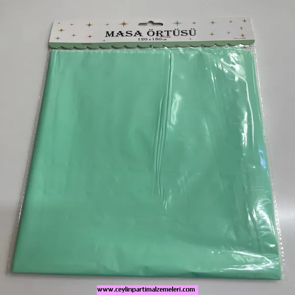 Açık Yeşil Lüks Masa Örtüsü